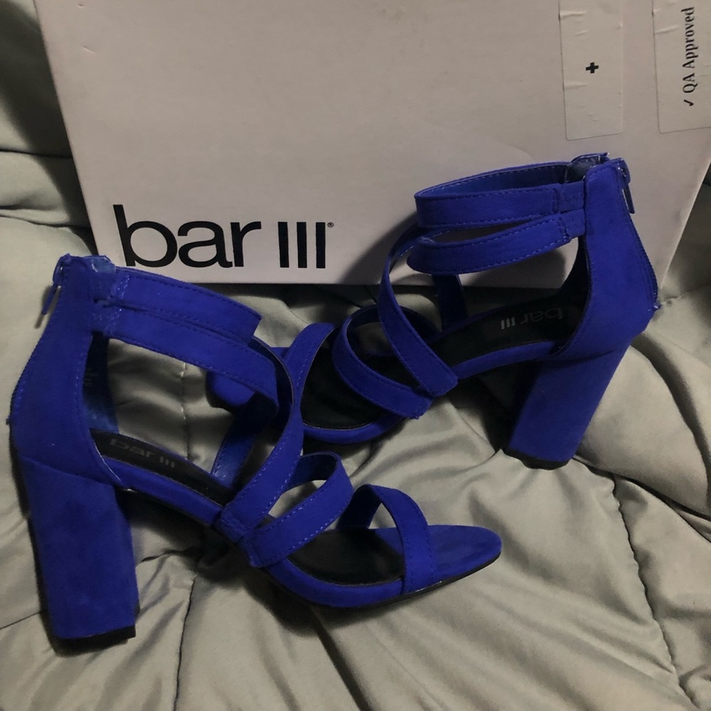 Bar III Women's Shoes blythe Open Toe Casual Ankle